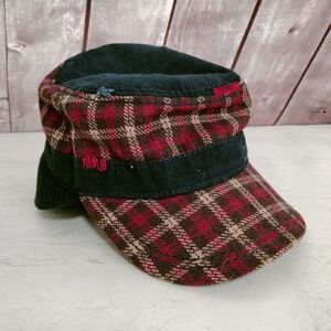 Daniel Cremieux Black Polyester Wool Blend Cap